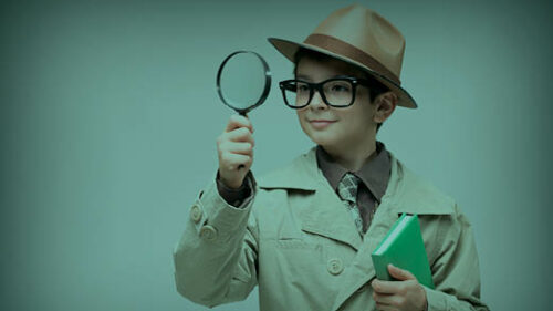 A child detective